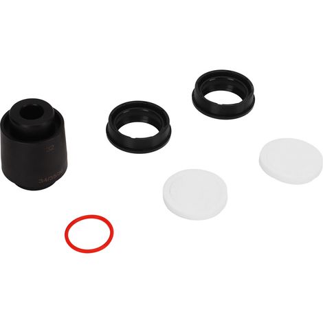 RISK Mountainbike-Vorderradgabel-Staub- und Öldichtungen, Schlauchdichtung, Wartungsteile, 36 mm (1/5)