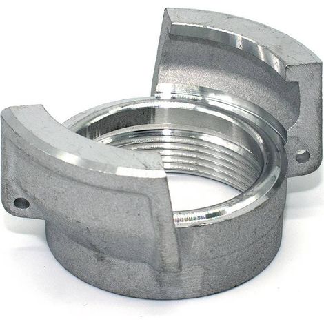 Demi raccord symétrique Guillemin, pompier, sans verrou à douille filetée femelle DN 100 x 3'' BSP
