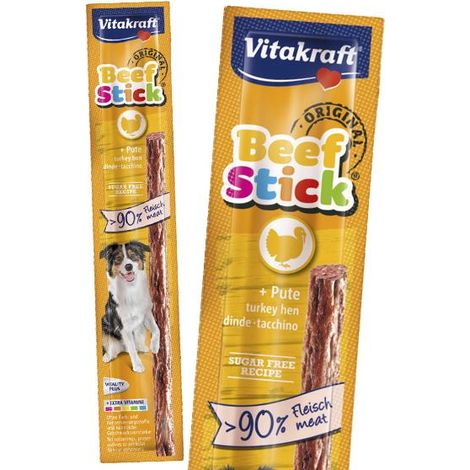 ALIMENTO STICK CANE 'BEEF STICK' gusto tacchino