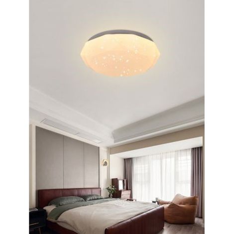 Plafonnier 36 W Blanc Machiné Dots Light 6500k 3000k 4000k C02-36