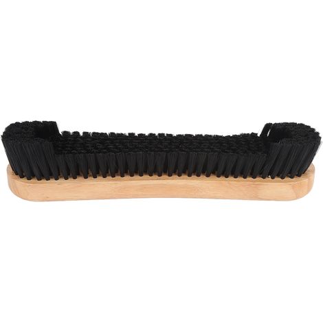Brosse de nettoyage multifonctionnelle de 30 cm (12 pouces) pour table de billard, poils souples en nylon et manche en bois. (1/5)