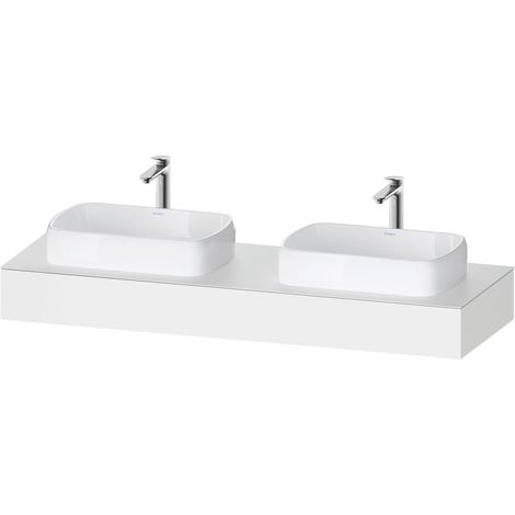 Console Duravit Collection One, 1600x550x170mm, découpe à gauche