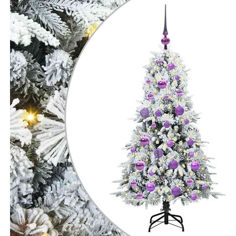 Árbol de Navidad artificial con ramas articuladas 120 cm vidaXL