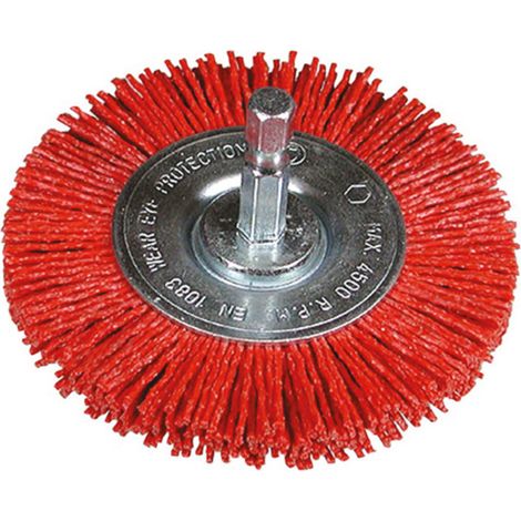 Spazzola circolare 75 con albero in nylon da 1/4' - HIKOKY - 751329
