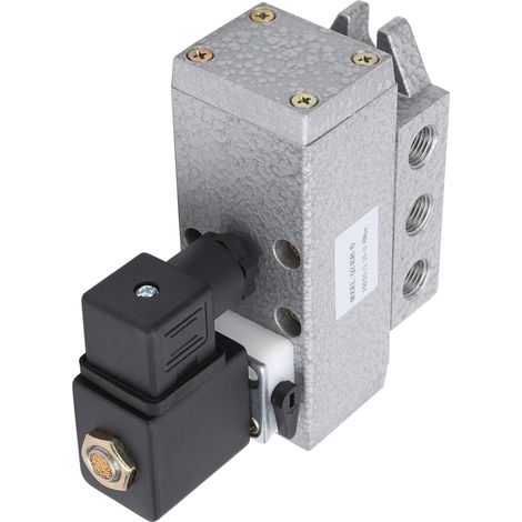 Électrovanne G1/8 po 2 positions 4 voies, distributeur à commande unique Q24DH-6AC220V (1/5)