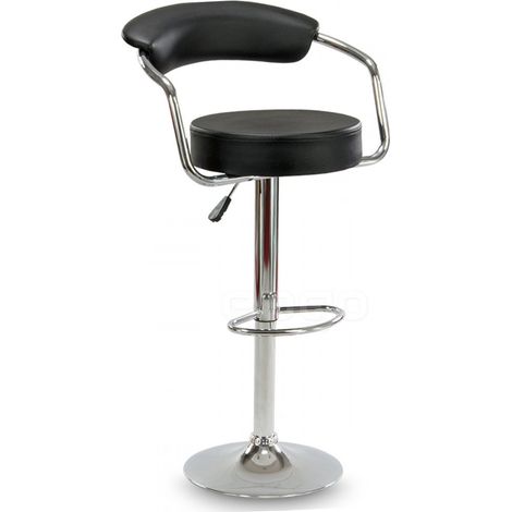 Taburete regulable Vigo negro (1/5)