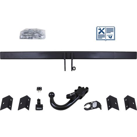 Attelage rotule démontable Brink + faisceau Trail-Tec spécifique 7 broches - AUDI Q7 (1/2)