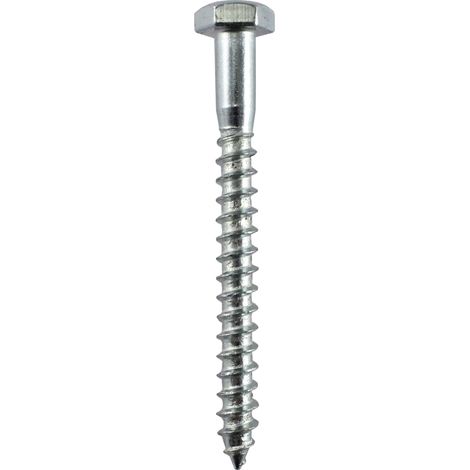 TORNILLO TIRAFONDO DIN-571 ZINCADO 8X90 (1/3)