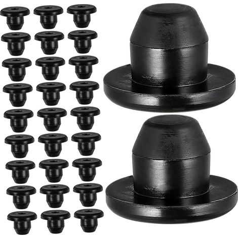 30pièces Bouchon de Lavage Hydraulique pour Cric Bouchon Huile Caoutchouc pour Orifices de Remplissage Accessoires pour Crics de Sol et Automobiles (1/5)