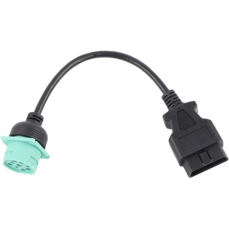 Câble Diagnostic, Outil de Diagnostic 9 Broches à 16 Broches OBD2 Câble Adaptateur Diagnostique de Câble de Scanner (1/5)