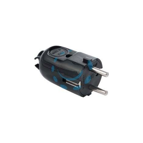 SPINA SCHUKO 2 POLI + TERRA 16A NERA - nera 16A 80071