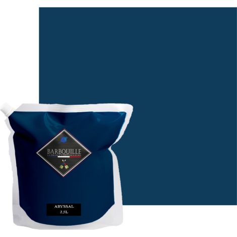 Peinture acrylique velours murs et plafonds 2,5L Bleu Nuit Abyssal