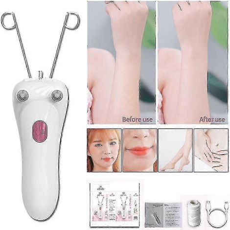 Épilateur électrique pour le visage (méthode au fil de coton) – Rasoir et outil d'épilation (1/5)