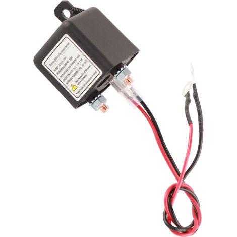 Interrupteur de déconnexion de batterie à distance 12 V 250 A, commande longue distance améliorée, empêche la décharge de la batterie (1/5)
