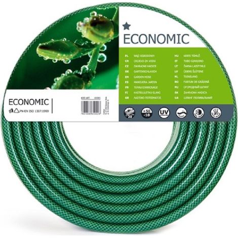 Tuyau d'arrosage ÉCONOMIQUE 1/2'' 10mb - 10-007 (1/4)