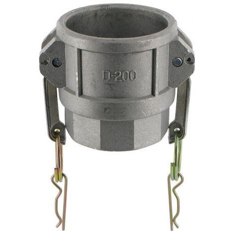 Raccord Kamlok Typ D DN125. IG 5". Alu