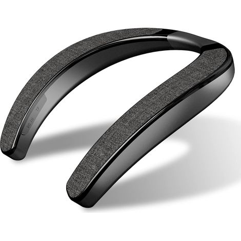 Haut-Parleur Bluetooth Portable Tour de Cou sans Fil Théâtre Son Surround stéréo avec Micro Haut-Parleur sans Fil pour Sports de Plein air (1/5)