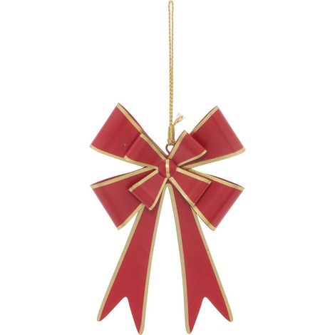 Tannenbaum-Anhänger aus Metall mit Doppelknoten, 15 cm - (1/3)