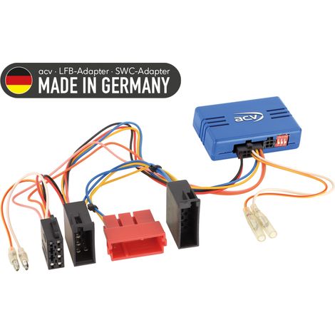 Adattatore per volante Mercedes, vari veicoli ISO/ISO a 10 pin/Mini ISO