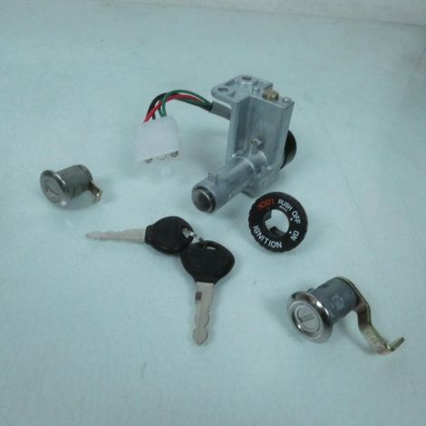 tecnium-schloss-set für roller kymco 100 top boy 5 draht (1/5)