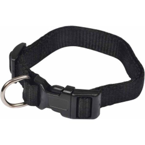 Collier Réglable pour Chien "Essentiel" 45cm Noir