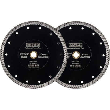 Diamant Sägeblatt Turbosegmente Keramik Granit Marmor 2 180mm (1/5)