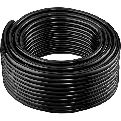 Tuyau d'Irrigation Goutte à Goutte 4mm Tuyau d'Irrigation Arrosage 50m, Irrigation Goutte à Goutte Micro Drip Tuyau pour Jardin, Potager, Industrie (1/3)