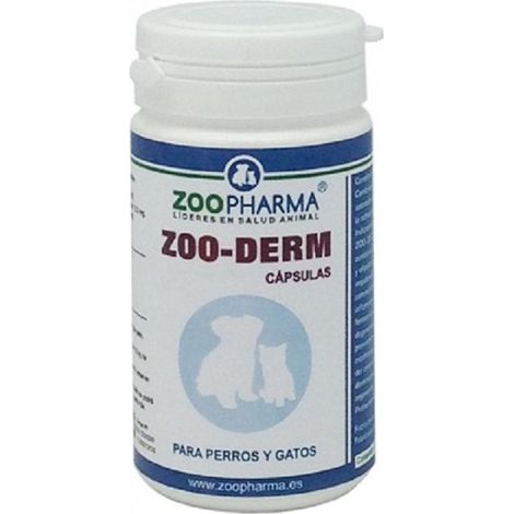 ZOOPHARMA ZOO-DERM (capsules de DERMS) Mtabolisme de la peau Activateur de mtabolisme, bateau 60 Cap.