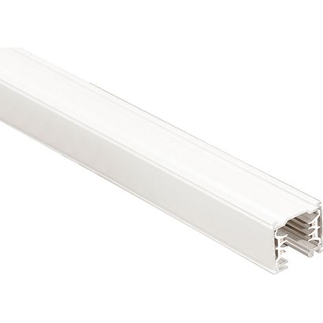 rail saillie - aric rail 023 - 3 allumages - blanc - 1 mètre - aric 16114