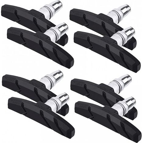 Paires - Plaquettes de Frein - Plaquettes de Frein pour Vélo - Plaquettes de Frein de Remplacement - Plaquettes de Frein en Caoutchouc pour Vélo - Plaquettes de Frein pour VTT - 71 cm - Zwart - Access (1/5)