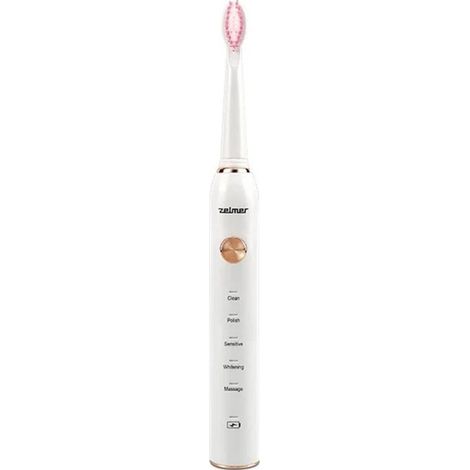 Cepillo de dientes sónico Zelmer ZTB1010W, blanco (1/5)