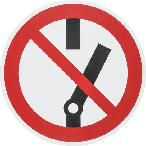 Hazet Warnschild „Hybrid-Schalter“ (1/2)