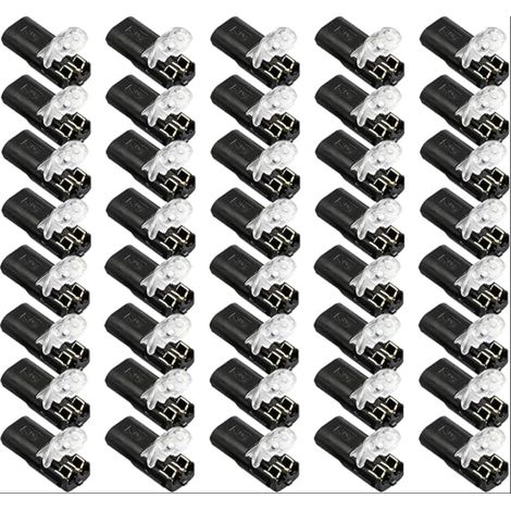 Connecteur Etanche Fils,Connecteur Electrique Etanche,Connecteur 12v,pour Raccord Électrique Rapide pour Câble 18-22G AWG, Connecteurs de Câble Électrique Rapide pour Voiture (1/5)