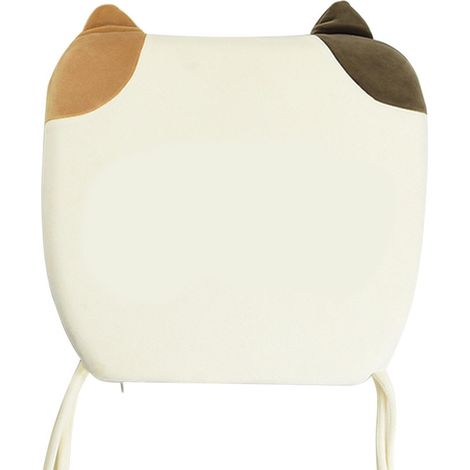 Coussin de chaise en mousse à mémoire de forme Coussin de siège de soutien doux pour la maison, la cuisine, le bureau (36 x 38 x 4 cm) (1/5)