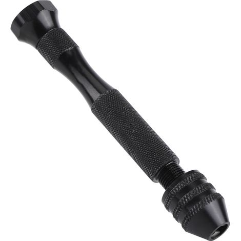 Mandrin à main pour perceuse à bois avec 25 mèches HSS, plage de serrage 0.3-3.6mm (1/5)