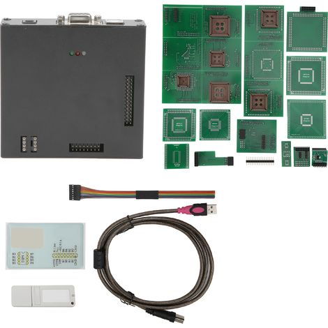 Outil de programmation de programmeur ECU V5.84 avec Dongle USB pour Win 7 32bits/pour XP anglais (1/5)