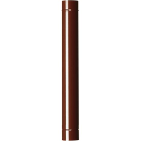 TUBO PER STUFA H 100 CM D 14 CM MARRONE- 6,0 pz