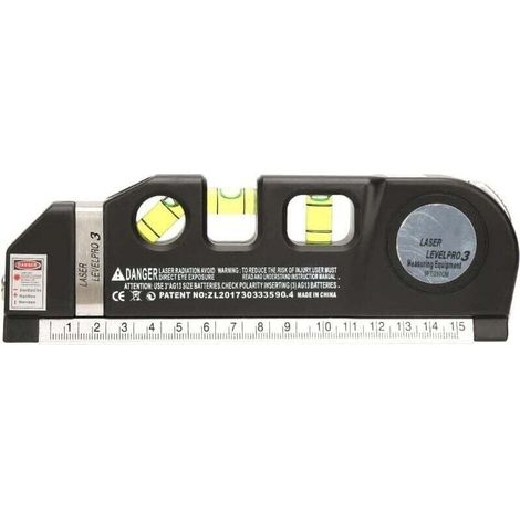 4 en 1 Mesure de Niveau Láser Láser Polyvalent Mesurant L'alignement Vertical de Bande D'Horizon avec La Ligne Croisée de Point de Haute Précision Pour La Construction