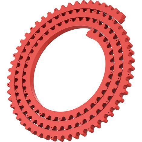 2 m Gabarit de Fraisage de Moulures Courbes, Gabarit Guide Defonceuse a Bois, Gabarit Plan de Travail - Outil Polyvalent pour Bois et Métal (1/4)