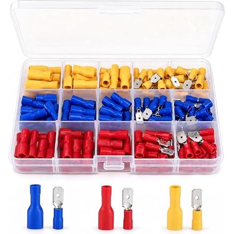 Crimp Electrical Terminals Insulated Connectors 0.5-6mm² (1/5)