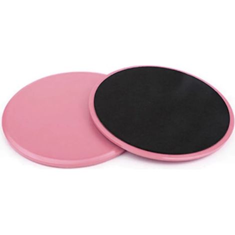 Disque de glisse pour le fitness et l'entraînement – disque double face pour une utilisation polyvalente – 2 disques pour un entraînement complet du corps à la maison ou en voyage (1/5)