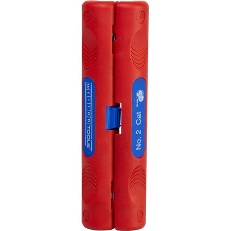 WEICON 10054014 Outil à dénuder adapté pour Câble CAT5, Câble CAT6, Câble CAT7, Câble à paire torsadée 4.5 à 10 mm (1/4)