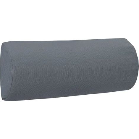 Appui-tête gris pour fauteuil inclinable, mesurant 40 x 7,5 x 15 cm, en Teslin. (1/5)