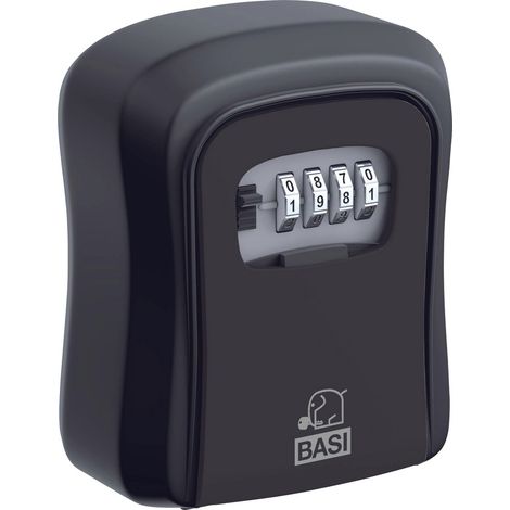 Basi 2101-0000-1100 SSZ 200 Schlüsseltresor Zahlenschloss Schwarz (1/4)