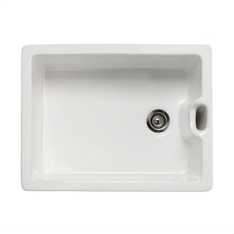 RAK Ceramics Gourmet Sink 8 Belfast Style with Weir Overflow (1/2)