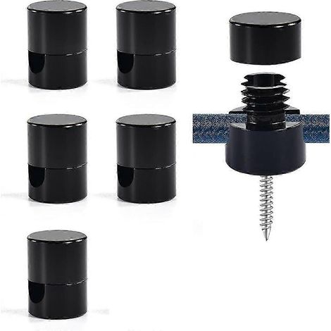 Lot de 6 crochets de suspension en aluminium pour lustre, crochets de plafond pour luminaires suspendus P20250110403 (1/5)