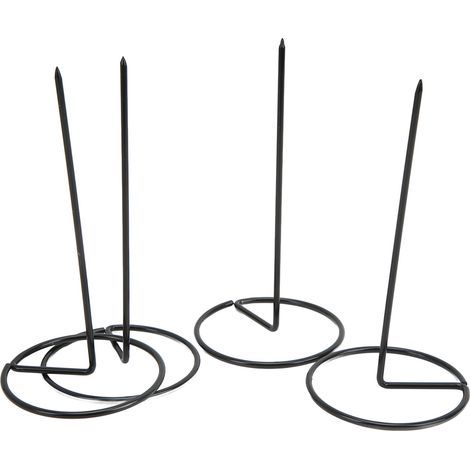 4-teiliges Kassenbon-Set, Schwarz, Stabiler Standfuß, 14,5 cm, Abnehmbar, Schutzhülle aus Gummi, Wiederverwendbar (1/5)