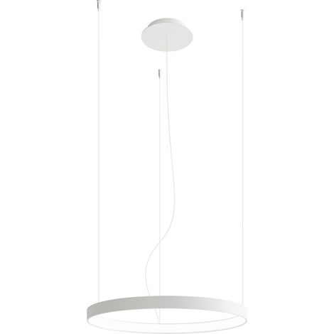 Pendellampe Hängeleuchte Esstischlampe weiß Ring Designleuchte LED Küchenlampe (1/5)