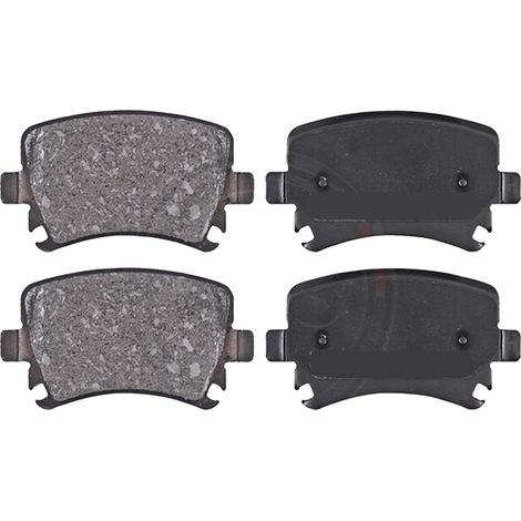 KIT PASTIGLIE FRENO POSTERIORI compatibile con SKODA SUPERB II (3T4) / PASTIGLIE FRENANTI AUTO OEM P 85 073  P 85 114, / SOSTITUZIONE DIRETTA / BASSA POLVERE / SILENZIOSO
