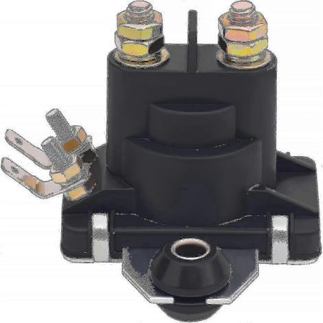 Solénoïde de démarreur 12 V pour moteurs hors-bord Mercury 20 CV, 25 CV, 40 CV, 45 CV, 50 CV, 55 CV, 60 CV, 70 CV, 80 CV et 90 CV. (1/5)